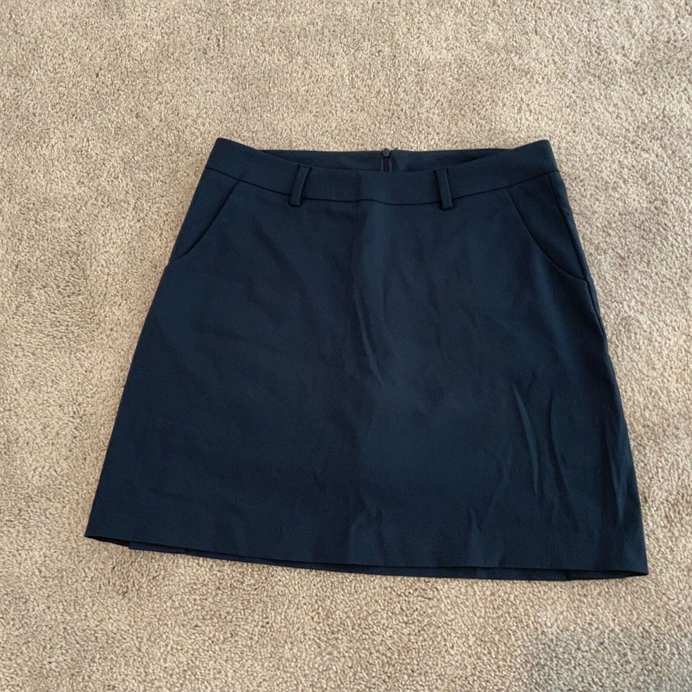 GALVIN GREEN Golf Skirt‎ Skorts Size 38 Size 12 Approx Navy With Pockets EUC